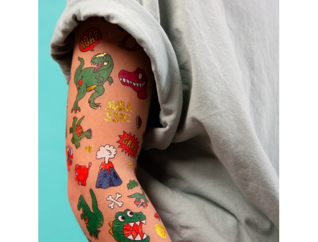 Tatuajes temporales OMY DINO
