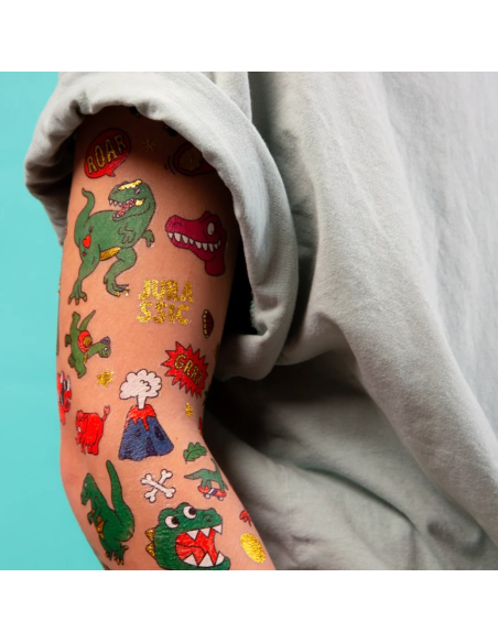 Tatuajes temporales OMY DINO