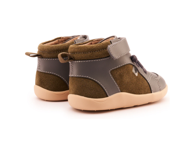 Deportiva Elástico+Velcro WOODFORD Suede Grey...