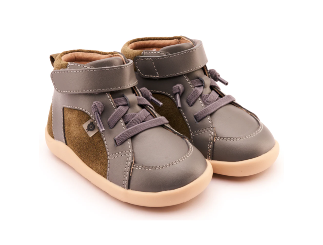 Deportiva Elástico+Velcro WOODFORD Suede Grey...