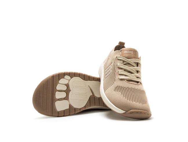 Deportiva barefoot tejida Knit Nude Mustang