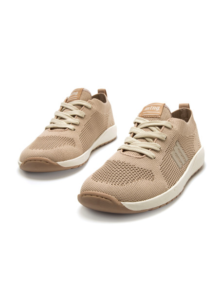 Deportiva barefoot tejida Knit Nude Mustang