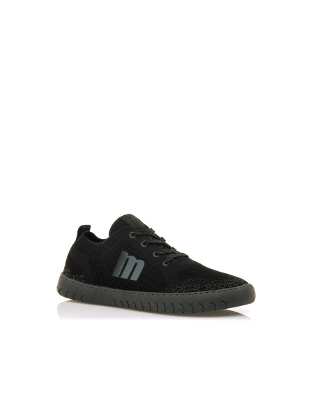 Deportiva barefoot tejida MEN Knit Negro Mustang