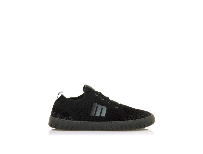 Deportiva barefoot tejida MEN Knit Negro Mustang