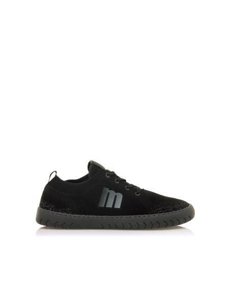 Deportiva barefoot tejida MEN Knit Negro Mustang