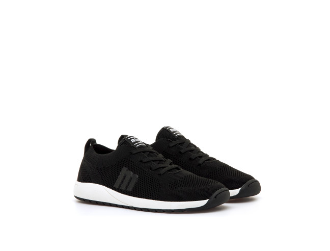 Deportiva barefoot tejida Knit Negro Mustang