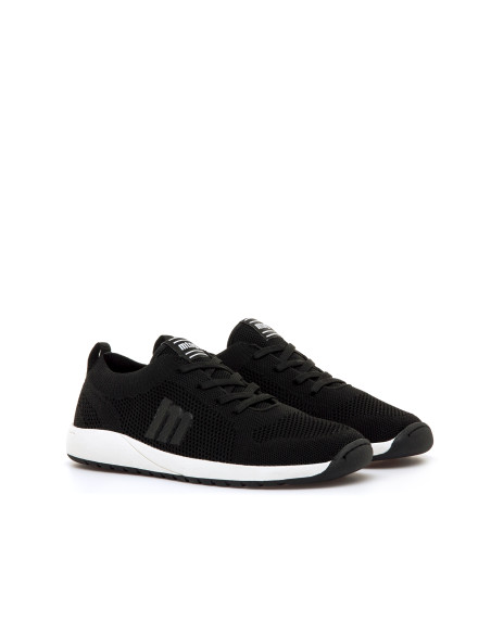 Deportiva barefoot tejida Knit Negro Mustang