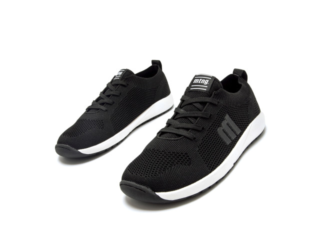 Deportiva barefoot tejida Knit Negro Mustang