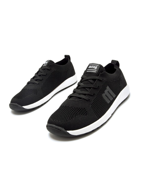 Deportiva barefoot tejida Knit Negro Mustang