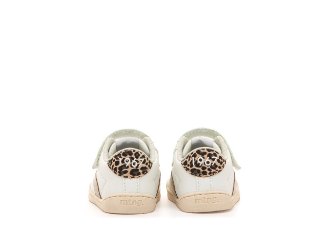 Deportiva barefoot FREE-BABY Modern Blanco/Oro...