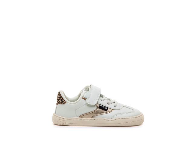 Deportiva barefoot FREE Modern Blanco/Oro...