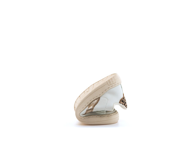 Deportiva barefoot FREE Modern Blanco/Oro...