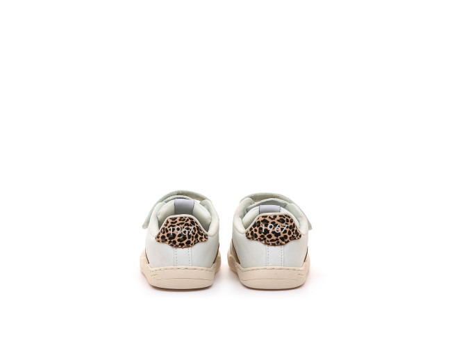 Deportiva barefoot FREE Modern Blanco/Oro...