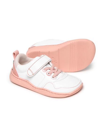 Olocau Rocker Blanco Rosa Zapato Feroz
