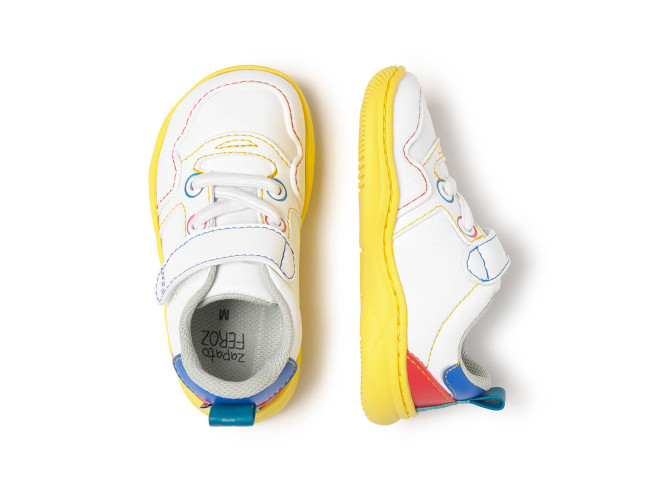 Olocau Feroz Blanco Multicolor Zapato Feroz