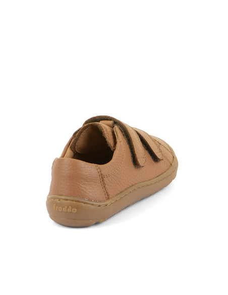 Zapato Barefoot Froddo D-VELCRO 	G3130284-2 Cognac