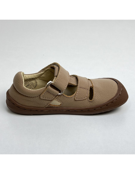 Sandalia respetuosa Flexi NENS 9035-R LAVANDA Camel