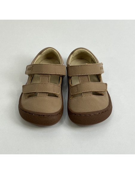 Sandalia respetuosa Flexi NENS 9035-R LAVANDA Camel