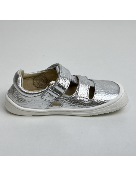 Sandalia respetuosa Flexi NENS 9035-R Piel Plata