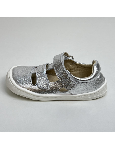 Sandalia respetuosa Flexi NENS 9035-R Piel Plata