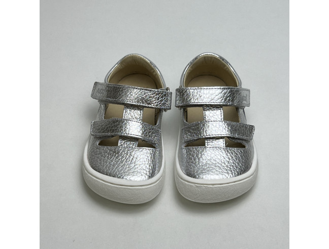 Sandalia respetuosa Flexi NENS 9035-R Piel Plata