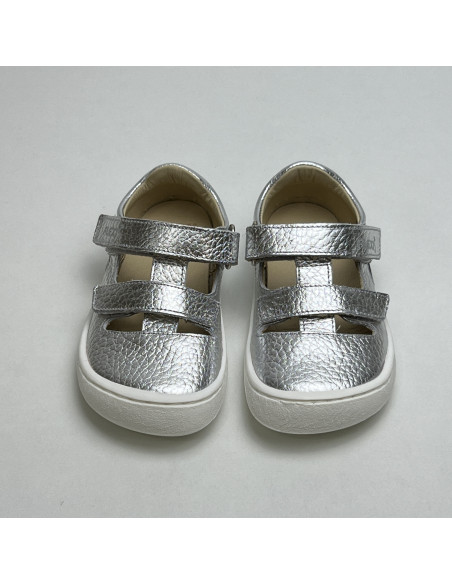 Sandalia respetuosa Flexi NENS 9035-R Piel Plata
