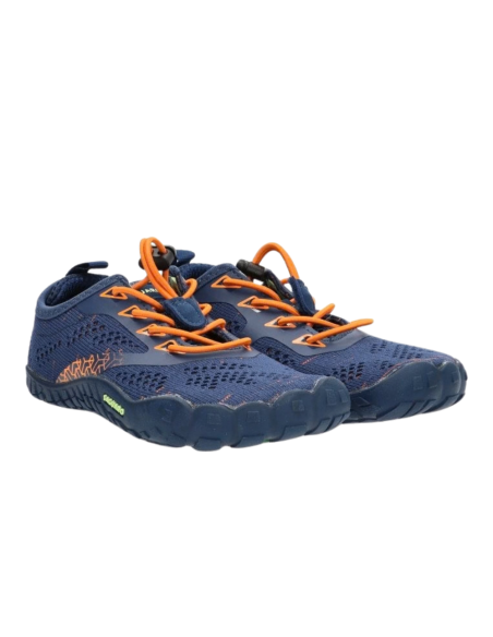 Zapatilla deportiva Saguaro barefoot Kids XZA0117NO Smart I BLUE/NARANJA