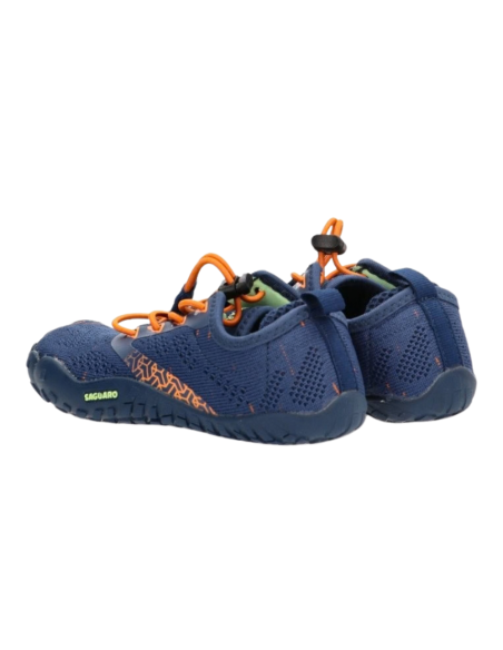 Zapatilla deportiva Saguaro barefoot Kids XZA0117NO Smart I BLUE/NARANJA