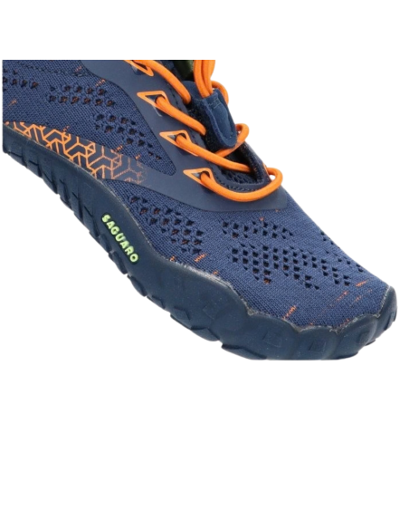 Zapatilla deportiva Saguaro barefoot Kids XZA0117NO Smart I BLUE/NARANJA