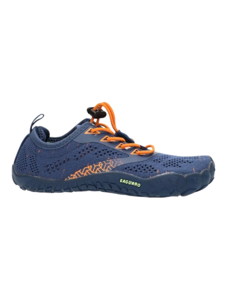 Zapatilla deportiva Saguaro barefoot Kids XZA0117NO Smart I BLUE/NARANJA