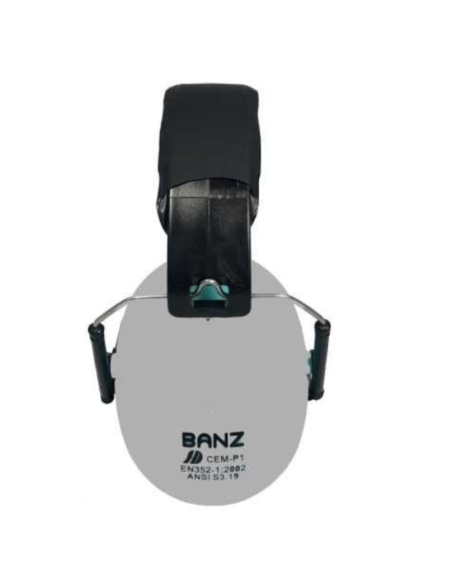 Auriculares cancelación de ruido para niñas y niños KIDS BANZ Gris (+3 años)
