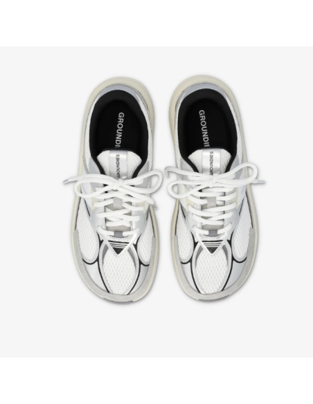 Sneaker barefoot Starlite 2.0 de Groundies Blanco/Plata