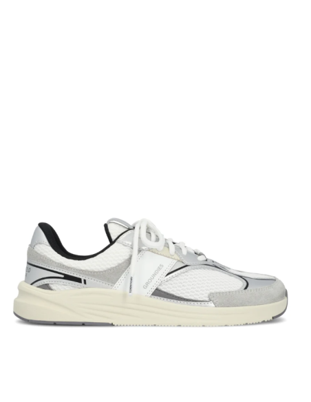 Sneaker barefoot Starlite 2.0 de Groundies Blanco/Plata