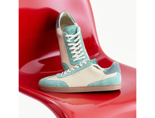 Sneaker barefoot Panama de Groundies Sage