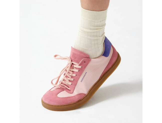 Sneaker barefoot Panama de Groundies Rosa