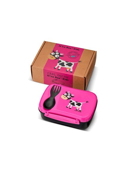 Caja Almuerzo Refrigerante N'ice Box Rosa 300ml