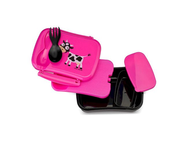 Caja Almuerzo Refrigerante N'ice Box Rosa 300ml