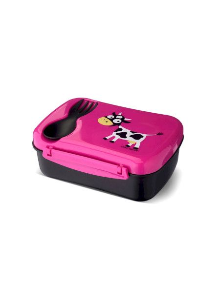 Caja Almuerzo Refrigerante N'ice Box Rosa 300ml