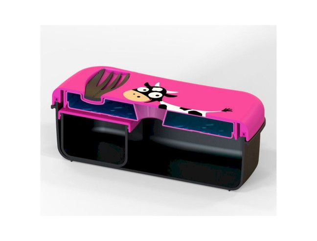 Caja Almuerzo Refrigerante N'ice Box Rosa 300ml