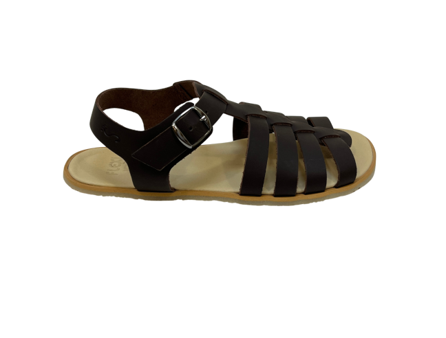 Sandalia barefoot Romana Flexi NENS Marrón