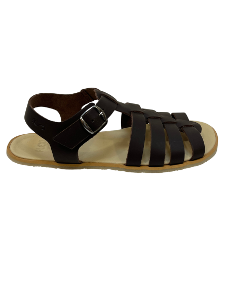 Sandalia barefoot Romana Flexi NENS Marrón