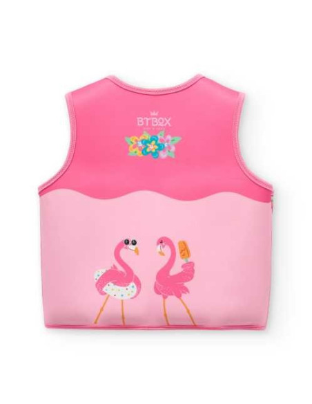 CHALECO FLOTADOR INFANTIL BTBOX FLAMINGO