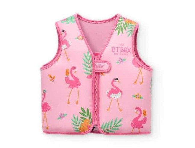 CHALECO FLOTADOR INFANTIL BTBOX FLAMINGO