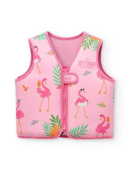 CHALECO FLOTADOR INFANTIL BTBOX FLAMINGO