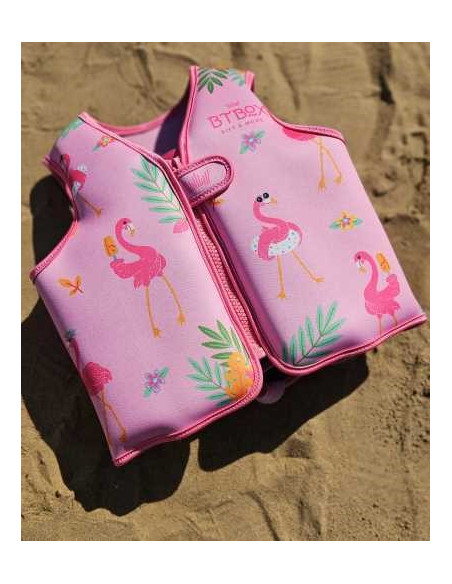 CHALECO FLOTADOR INFANTIL BTBOX FLAMINGO