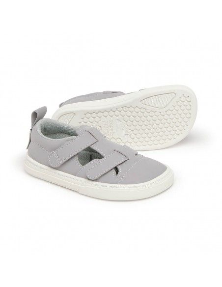 Zapato Feroz Sandalia Jávea Rocker Gris Microfibra Serraje