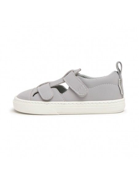 Zapato Feroz Sandalia Jávea Rocker Gris Microfibra Serraje