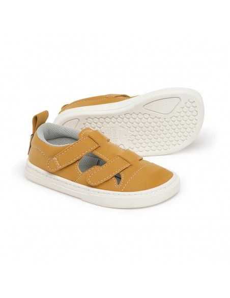 Zapato Feroz Sandalia Jávea Rocker Mostaza Microfibra