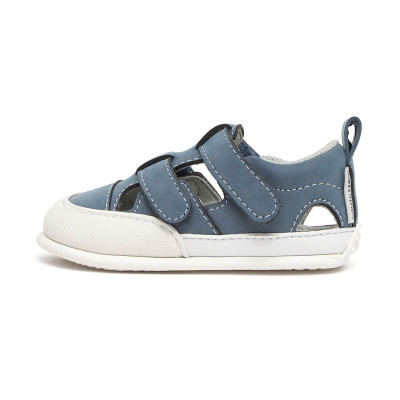 Zapato Feroz Sandalia Jávea Azul Microfibra Serraje