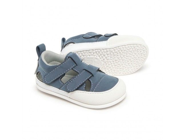 Zapato Feroz Sandalia Jávea Azul Microfibra...